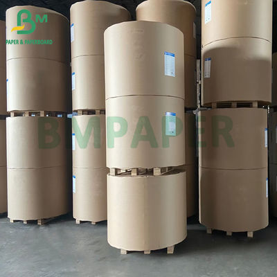 70gm tái chế vòng lỗ lỗ đục dưới lớp giấy kraft cho nhà máy may mặc
