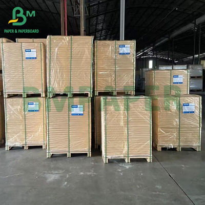 360gm Bạch đất sét phủ trên mặt trước và màu nâu tự nhiên mặt sau tấm giấy