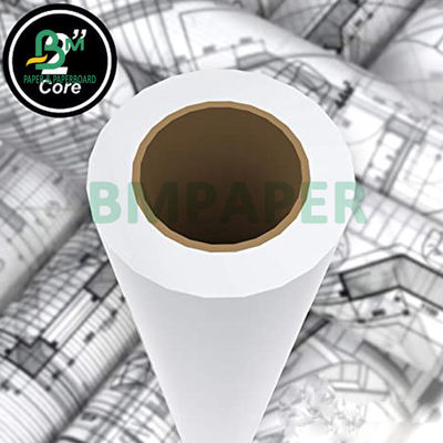 20lb Bond Paper For Inkjet Plotter 30&quot; 36' x 500ft 3&quot; Core 92 Đỏ sáng