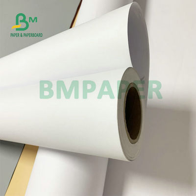 24' x 300ft 20# Bond Paper Ink Jet CAD Roll không phủ 2' Core