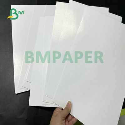 8.5 X 17inch 93% Màu trắng cao Eco Friendly Offset in Printing Double Side Coated Glossy Art Paper For Brochures