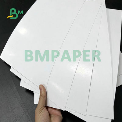 8.5 X 17inch 93% Màu trắng cao Eco Friendly Offset in Printing Double Side Coated Glossy Art Paper For Brochures