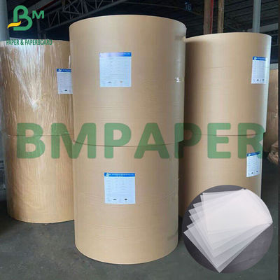 55gsm 60gsm giấy theo dõi giấy vẽ trắng tự nhiên xuyên suốt giấy chuyển giấy cuộn