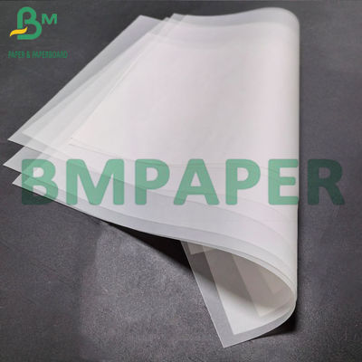 50g - 130g Bảng giấy xuyên suốt màu trắng giấy chuyển bơ để vẽ