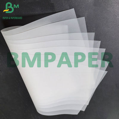 50g - 130g Bảng giấy xuyên suốt màu trắng giấy chuyển bơ để vẽ
