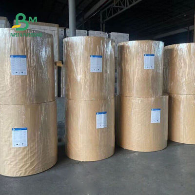 Không thấm nước 250gm + 15g PE phủ giấy kraft cuộn cho ly dùng một lần 770mm