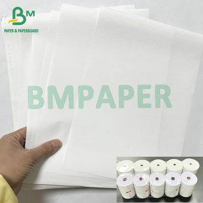 48gm 55gm giấy POS tái chế Cuộn Jumbo cho máy thu ngân