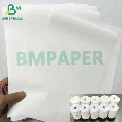 48gm 55gm giấy POS tái chế Cuộn Jumbo cho máy thu ngân