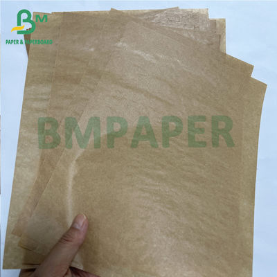 Giao dịch tái chế 40g cao cấp một mặt bóng màu nâu túi kraft giấy cuộn