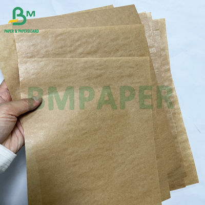 Giao dịch tái chế 40g cao cấp một mặt bóng màu nâu túi kraft giấy cuộn