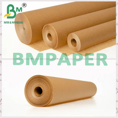 Bao bì cuộn màu nâu giấy mở rộng mạnh cho túi hóa học 50-120gsm
