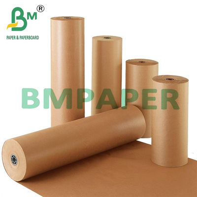 Bao bì cuộn màu nâu giấy mở rộng mạnh cho túi hóa học 50-120gsm