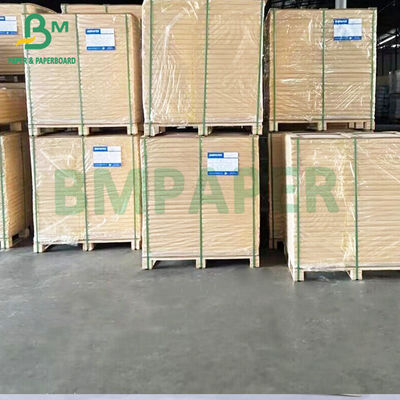 54lb in sách mịn không có lớp phủ giấy Offset màu vàng