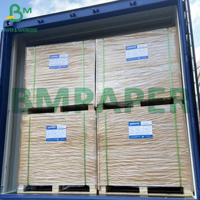 300g + 15g PE một mặt phủ dầu giấy kraft màu nâu để đóng gói