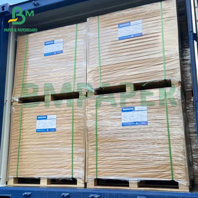 25kg - 50kg Bao bì xi măng Bảng giấy kraft Nhạt trắng túi mở rộng Bảng giấy