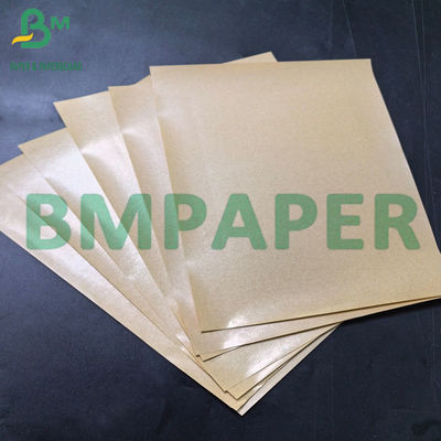 70g + 15g PE một mặt phủ dầu chống dầu giấy Kraft chất lượng thực phẩm để bọc