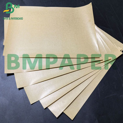 70g + 15g PE một mặt phủ dầu chống dầu giấy Kraft chất lượng thực phẩm để bọc