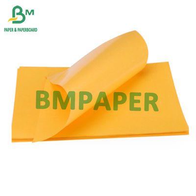 80gm vàng Kraft giấy cuộn cho giấy phong bì Express túi bong bóng 787mm 1092mm