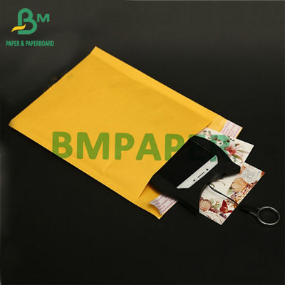 80gm vàng Kraft giấy cuộn cho giấy phong bì Express túi bong bóng 787mm 1092mm