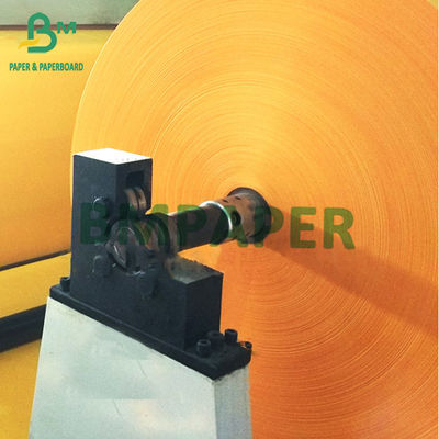 80gm vàng Kraft giấy cuộn cho giấy phong bì Express túi bong bóng 787mm 1092mm