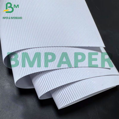 1mm F Flute White Lớp giấy bơm đục để làm hộp