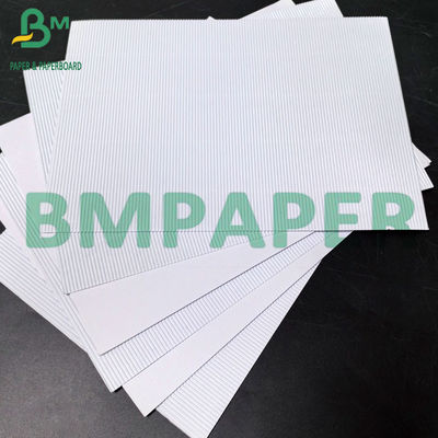 1mm F Flute White Lớp giấy bơm đục để làm hộp