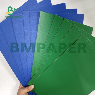 1MM 2MM Green Laminated Board Thẻ màu cho vỏ mỹ phẩm