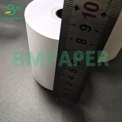 55gm 80mm X 80mm giấy nhiệt cuộn biên lai máy ATM giấy