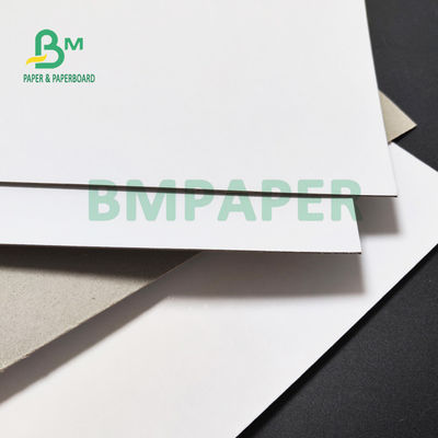 900g 1200g Bảng Duplex phủ màu trắng và xám 31,5 &quot;x 41,5&quot; Khẳng cứng