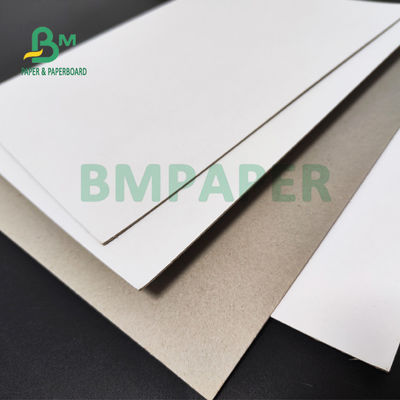 900g 1200g Bảng Duplex phủ màu trắng và xám 31,5 &quot;x 41,5&quot; Khẳng cứng