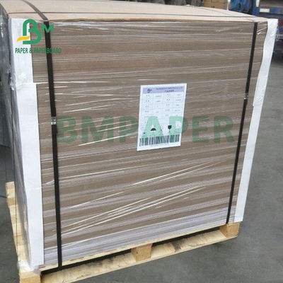 900g 1200g Bảng Duplex phủ màu trắng và xám 31,5 &quot;x 41,5&quot; Khẳng cứng