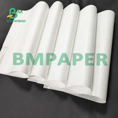 60g Trong tờ giấy trắng chống dầu MG giấy chống mỡ cho hamburger và thực phẩm dầu