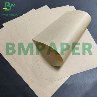 50g MG giấy Kraft màu nâu một mặt giấy thủ công chất lượng thực phẩm bóng