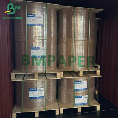 Bảng giấy chống mỡ màu trắng chất lượng cao giấy đóng gói thực phẩm cuộn 325mm 650mm chiều rộng