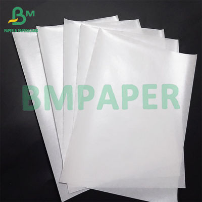 30gm 60gm giấy kraft màu trắng sáng một mặt loại thực phẩm cho sản phẩm đóng gói