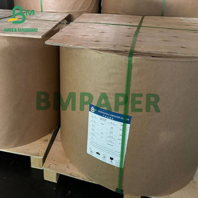 Nhựa giấy Kraft màu trắng cho túi 120g 150g in MG Kraft 787mm 1092mm rộng