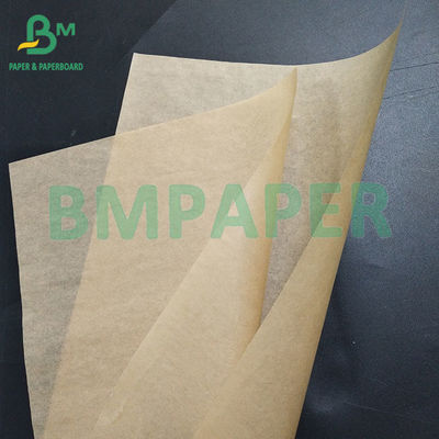 Giấy bọc 40gm màu nâu chống mỡ chống nước cho bao bì bánh hamburger