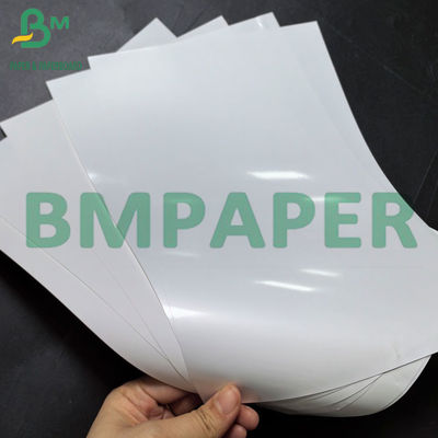 220gsm Bảng giấy tổng hợp nhiệt phủ trên cùng với giấy cuộn PP nhiệt nóng chảy
