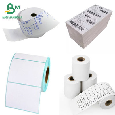 48G 55G 60G giấy cuộn lớn nhiệt 790mm 860mm cắt tùy chỉnh kích thước Jumbo giấy cuộn fax nhiệt
