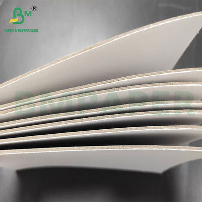 1.1mm 1.2mm White Chipboard Medium Weight Cardboard Sheets Màu trắng ở cả hai mặt