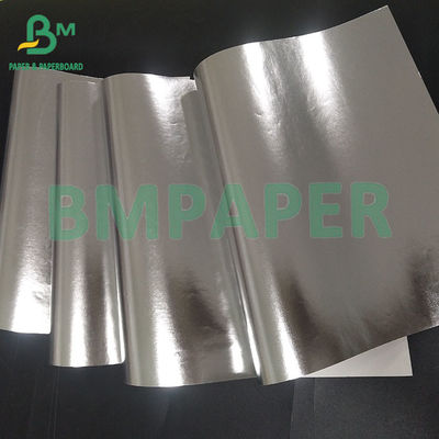 70gm 763mm bạc chống nước và chìm nhôm nhãn bia giấy cuộn