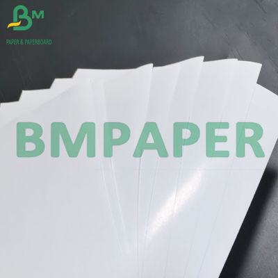 Bảng giấy dán dán PP màu trắng 75um với giấy lấp lánh 80g