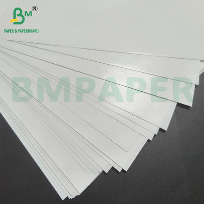 Giấy dán nhãn một mặt bóng 80gm 90gm giấy nghệ thuật màu trắng C1S