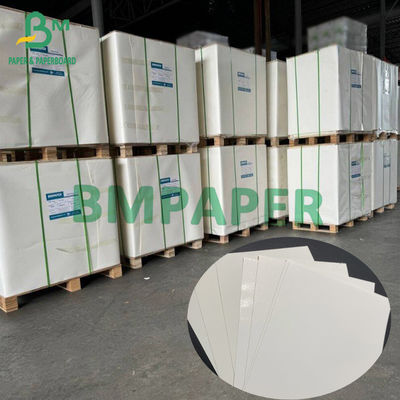 Bảng giấy trắng loại thực phẩm đông lạnh 15g Bảng phủ PE đơn Tùy chỉnh các tấm lớn