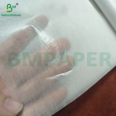 Chống dầu Thấm không khí 17g - 40g Bảng giấy xuyên suốt màu trắng để bọc