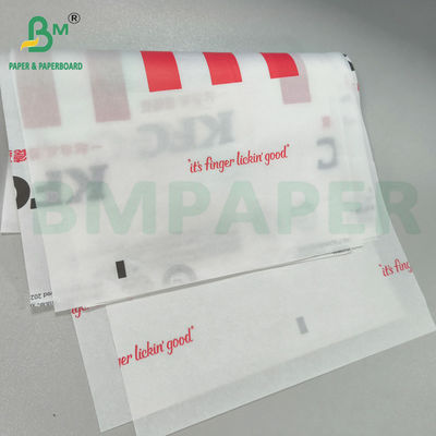 35 - 50gm giấy chống mỡ hoàn hảo cho bao bì thực phẩm béo với bộ 3 - 7