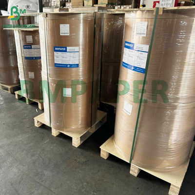40gm lớp 7 giấy chống mỡ cuộn và tấm màu nâu cho bao bì thực phẩm