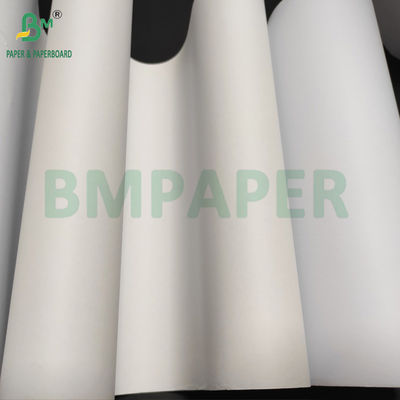 42 In X 300ft 20 Lb Ultra Bright không phủ Inkjet Bond Plotter Paper