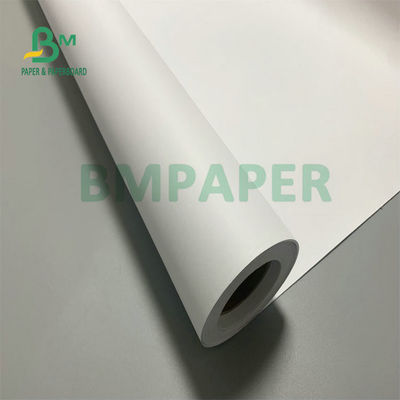 28lb 47lb Bảng giấy CAD phủ 24 36 inch Roll Width Plotter Paper Bond Roll 3' Core