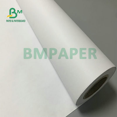 28lb 47lb Bảng giấy CAD phủ 24 36 inch Roll Width Plotter Paper Bond Roll 3' Core